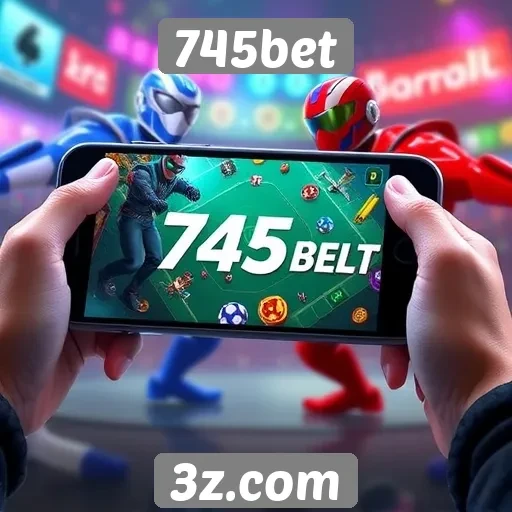 Mobile gaming no 745bet e suas funcionalidades